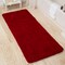 Hastings Home Hastings Home Memory Foam Shag Bath Mat 2-feet by 5-feet - Burgundy 346890GVU - alternate 1